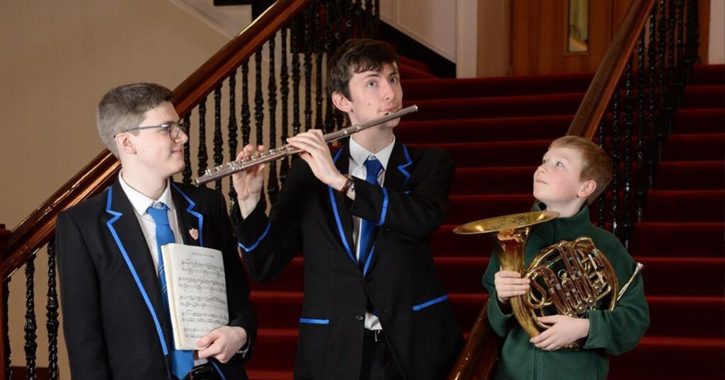 17-year-old flautist Caleb Reid chosen to represent Glasgow at Scottish Young Musicians Solo Performer of the Year 2024 after a day of musical performances involving schools from across the city